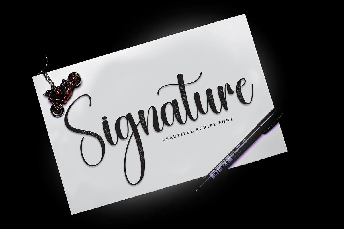 Starnight | Script Font, a Handwritten Font by Scratchones (Photo 5 of 9)