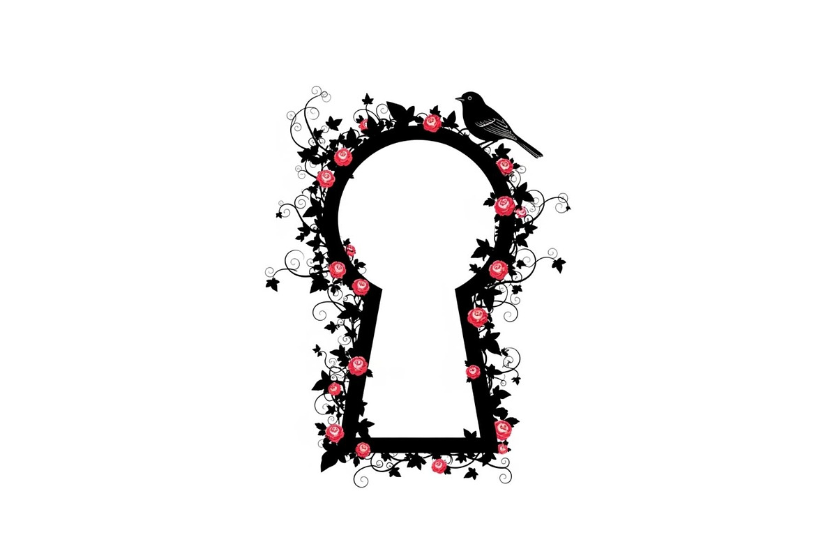 Floral Keyhole Frame SVG Bundle, an Illustration by Designs_River (Photo 20 of 31)