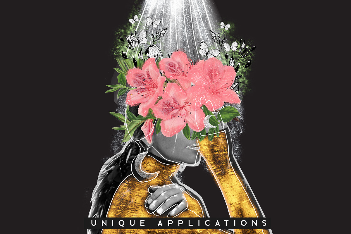 Nova Procreate Glitter Brushes, a Brushes & More by Neon Wild (Photo 8 of 8)