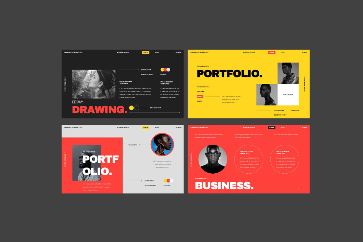 Millenials Presentation Template preview 6