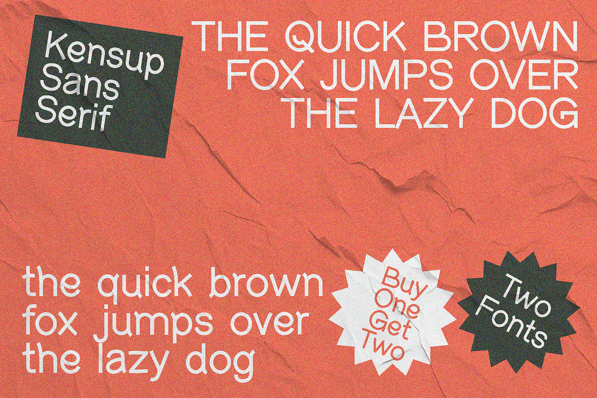 Kenzoo Supplies Playful Duo Font, a Sans Serif Font by Erifqizefont (Photo 14 of 15)
