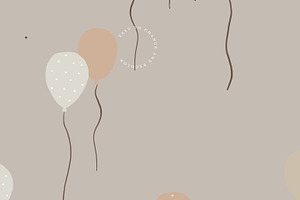 PATTERN BALLOON / Vector & Png