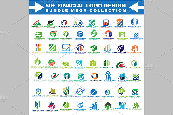 50+ Finance Business Logo Template preview 2