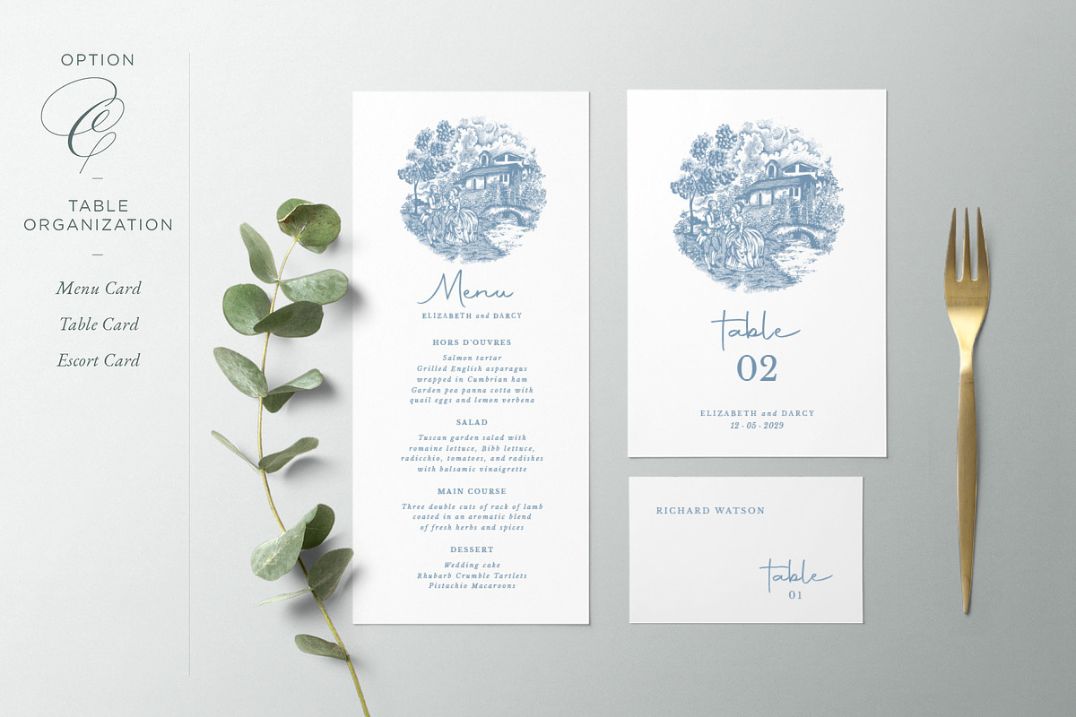 Roman épistolaire Wedding Suite, an Invitation Template by volume 1 visual design (Photo 14 of 28)