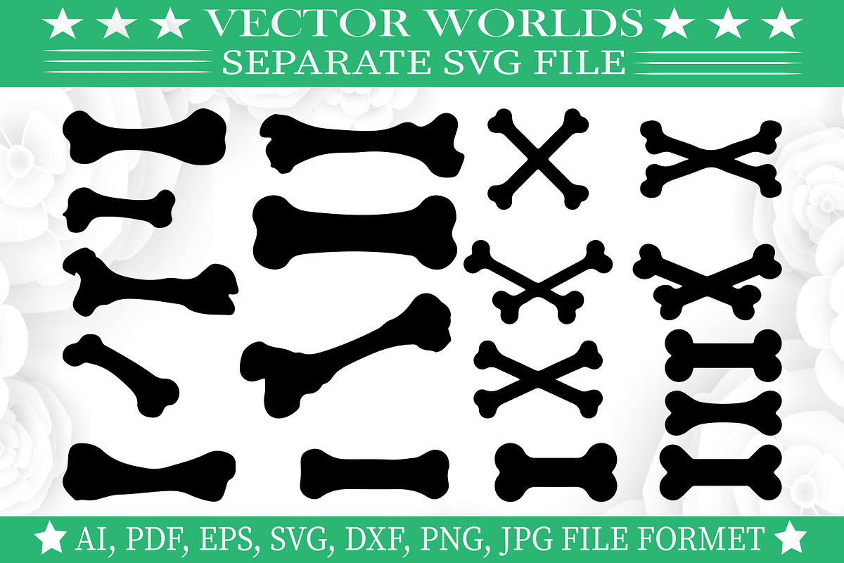 Bone SVG, Man, Woman, Bones SVG, an Object Graphic by VectorWorlds