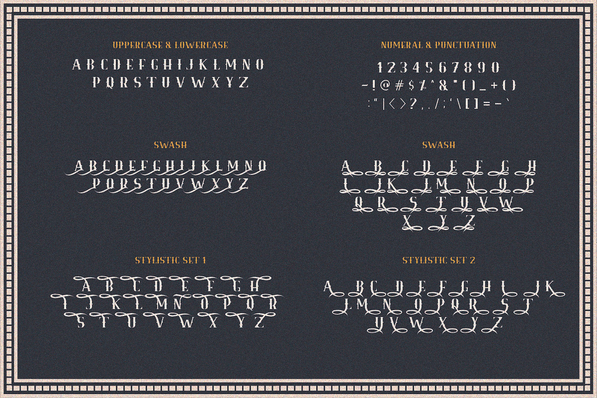 Royale Kingdom ~ Vintage Typeface preview 8