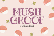 Mushgroof - Cute Display, a Slab Serif Font by Lemon Studio Type (Thumbnail 1 of 6)