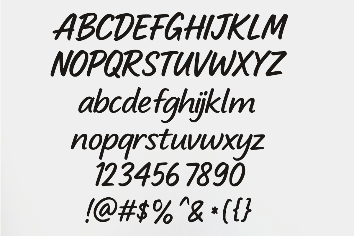 Blueberry snack, a Handwritten Font by cocodesign (Photo 5 of 6)