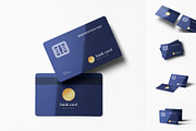 Credit Card Mockup, a Product Mockup by MockupCraft (Thumbnail 1 of 7)