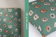 Cute Bears Kid’s Collection, a Pattern Graphic by Naty Art (Thumbnail 6 of 12)