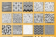 32 Hand Drawn Seamless Patterns, a Pattern Graphic by Midstream (Thumbnail 2 of 5)