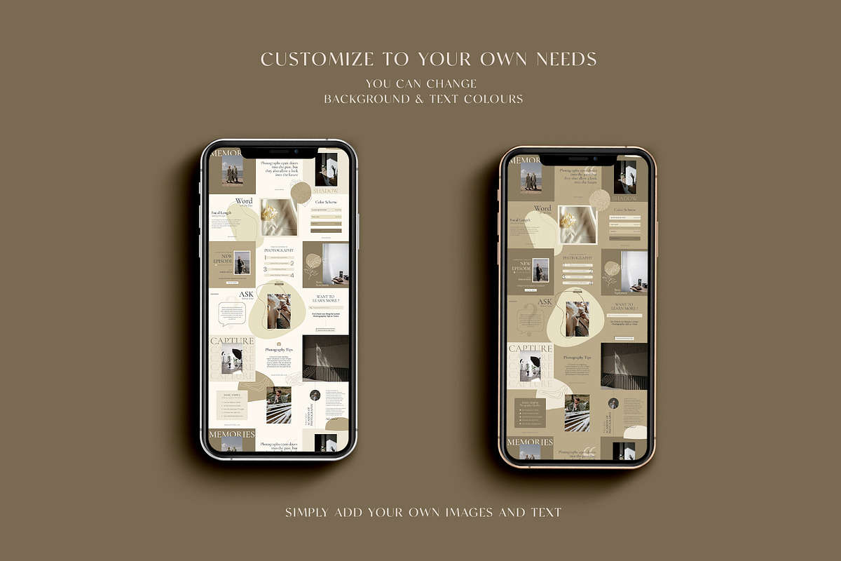 Instagram Puzzle Bethany | PS CANVA, a Social Media Template by Eviory