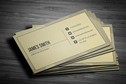 Minimal Corporate Business Card V1, a Business Card Template by PSD Storm (Thumbnail 2 of 5)