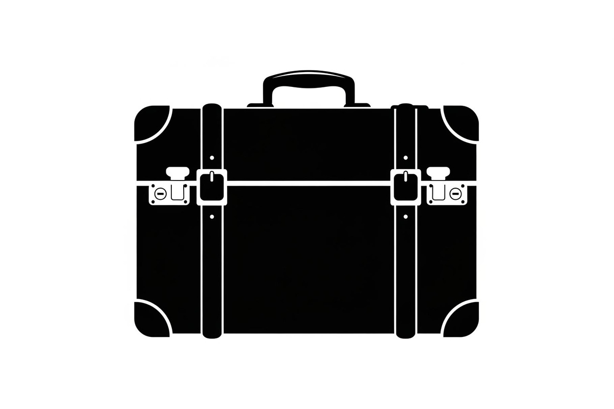 Vintage Suitcase Silhouette Bundle, an Illustration by Artivon (Photo 3 of 51)