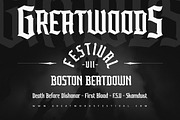 Greatwoods, a Blackletter Font by Typia Nesia (Thumbnail 8 of 9)
