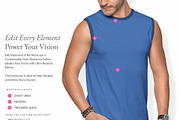 Men Tank Top 10x Mock-ups, a Shirt Mockup by Mocca Mockups Store (Thumbnail 3 of 9)