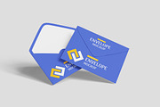 Envelope Mockup PSD Branding, an Advertising Mockup by Indah (Thumbnail 5 of 6)
