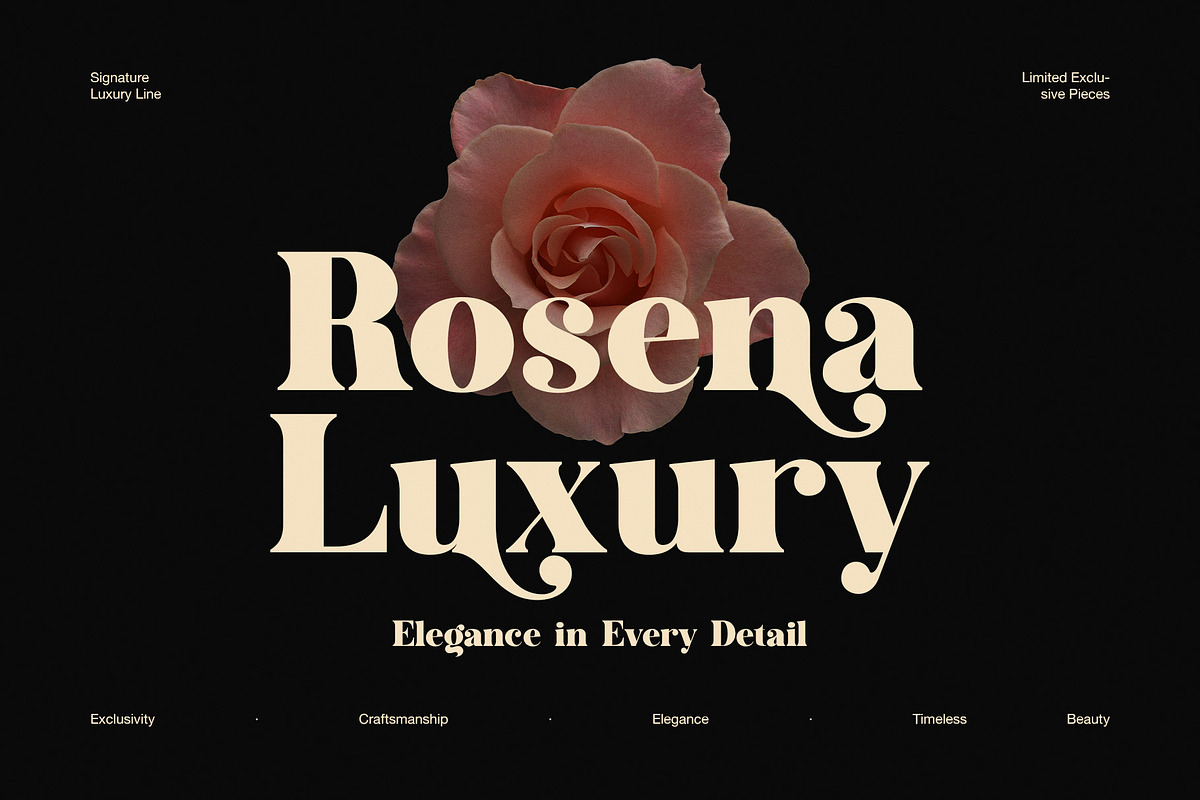 Milgan Elegant Luxury Serif Font, a Serif Font by Perfectype (Photo 2 of 8)