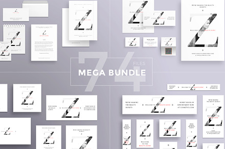 Mega Bundle | Beauty Zone, a Poster Template by Amber Graphics