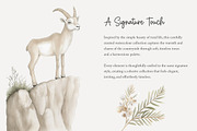 85 the Alps clip art, an Animal Illustration by Poppy Lane Studio (Thumbnail 6 of 10)