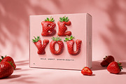 Strawberry Delight Font, a Serif Font by Handmadefont (Thumbnail 10 of 14)