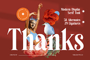 Belagu Modern Display Serif Font, a Serif Font by timelesstype.co (Thumbnail 20 of 20)