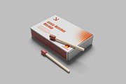 Matches Mockup, a Packaging Mockup by AndikaGraphic (Thumbnail 6 of 6)