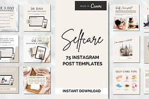 Wellness Instagram Post Templates