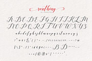 Rosething - Calligraphy Font, a Script Font by Sronstudio (Thumbnail 12 of 12)