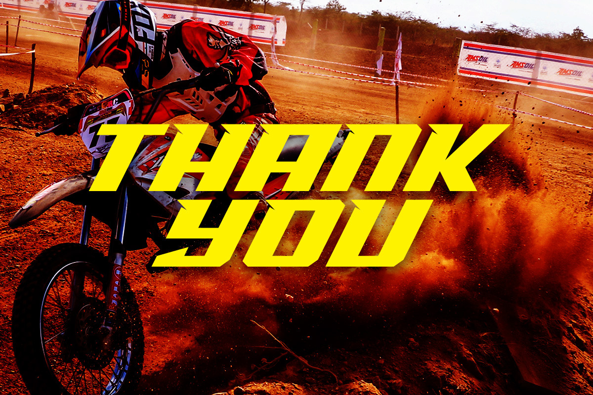 Hard Race Racing Font, a Font by Multype Studio (Photo 9 of 9)