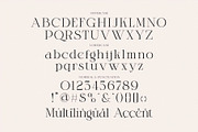 Bricho Modern Elegant Serif, a Serif Font by Alfinart (Thumbnail 7 of 8)