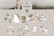 Ranch Wedding modern rustic set, an Animal Illustration by Anastezia Luneva (Thumbnail 4 of 10)