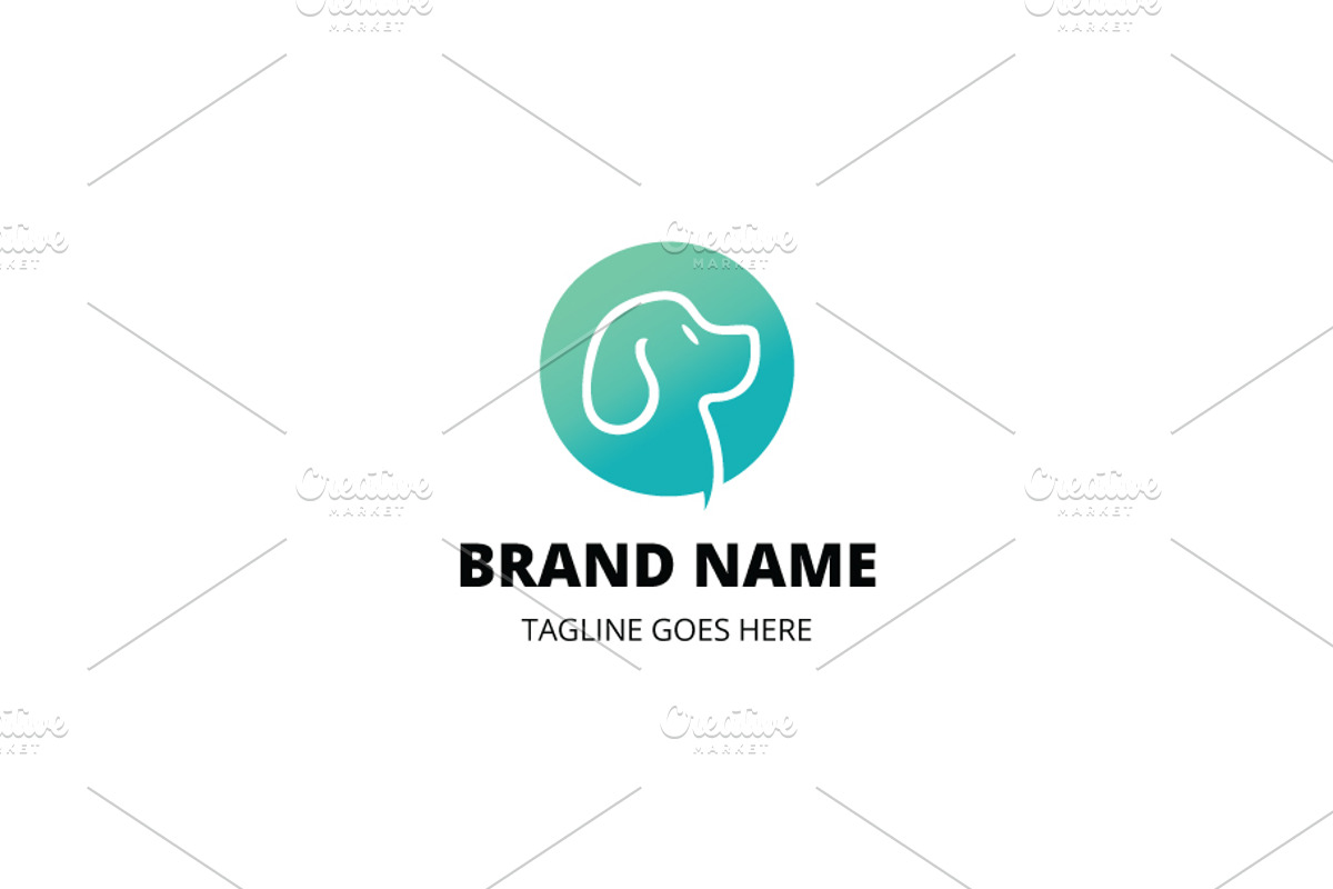 Happy Doggy Pet Logo, a Branding & Logo Template by Brahmma (Photo 1 of 3)