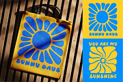 Sunburst Groovy Design Element Set, a Decorative Illustration by Lettering_Logo (Thumbnail 5 of 8)