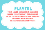 Ruminous playful font, a Handwritten Font by IHDSTD (Thumbnail 4 of 8)