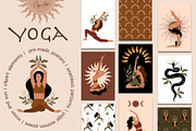 Yoga women collection, a Healthcare Illustration by EasyArt (Thumbnail 1 of 12)