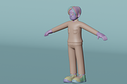 3D School Character Collection, a Characters & Person 3D Model by Dudukbersama (Thumbnail 2 of 7)