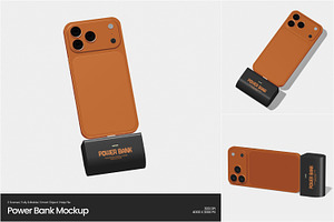 Power Bank Mockup, a Wearable Device Mockup by Permadi Creative