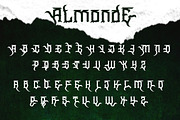 Wangor Asfrac - Modern Blackletter, a Blackletter Font by Dhabee (Thumbnail 6 of 15)