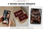 Luxury Beauty Logo Kit | Canva, a Branding & Logo Template by BrandhavenStudio (Thumbnail 3 of 10)