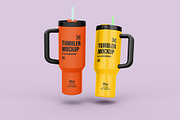 Tumbler Mockup - 6 views, a Cups & Container Mockup by Illusiongraphic (Thumbnail 4 of 17)
