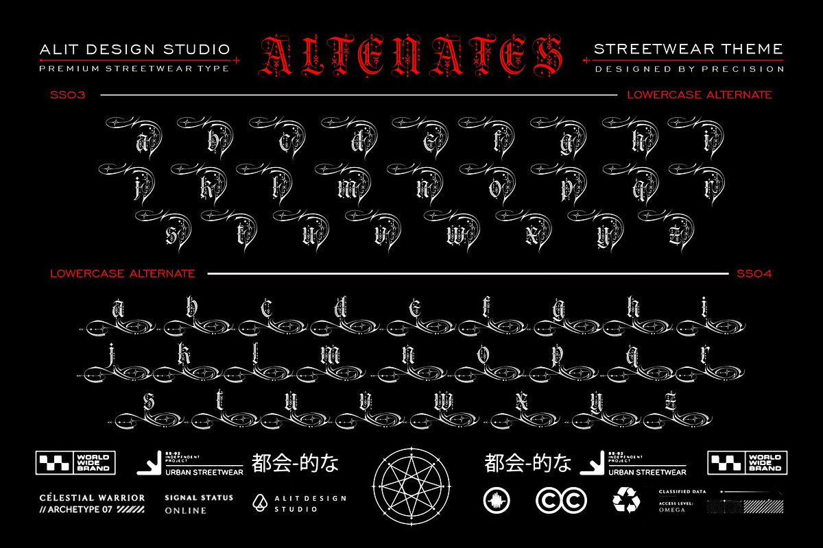 Dread Gothic Typeface, a Blackletter Font by alit design (Photo 15 of 22)