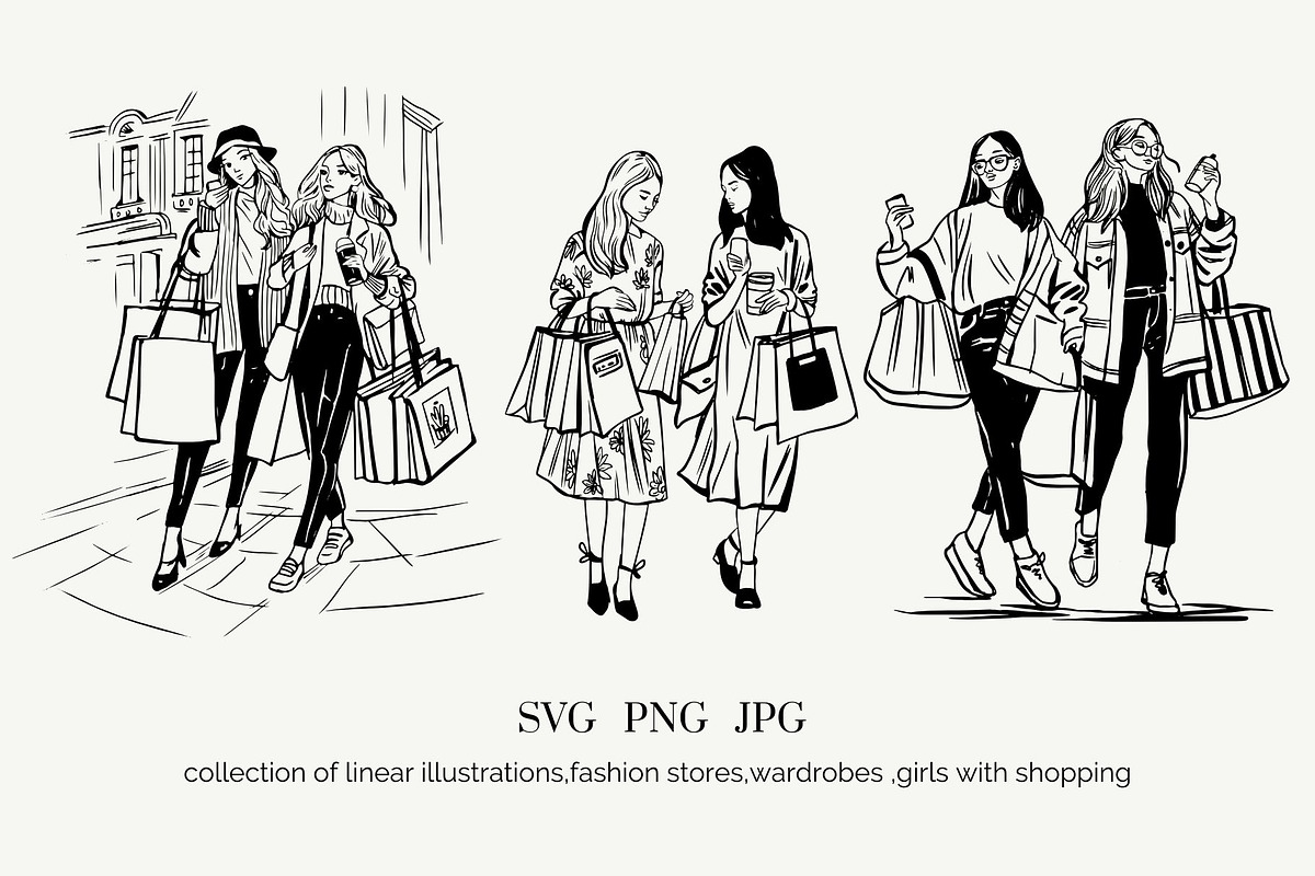 Fashion Store, a Person Illustration by MitrushovaArt (Photo 4 of 14)