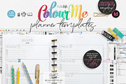 US InDesign Planner Template ColorMe, a Stationery Template by WhiteSpace Design Studio (Thumbnail 1 of 5)