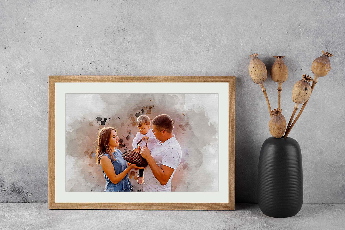 Watercolor Brush Portrait Action, an Action Add-On by MRI STUDIO (Photo 7 of 16)