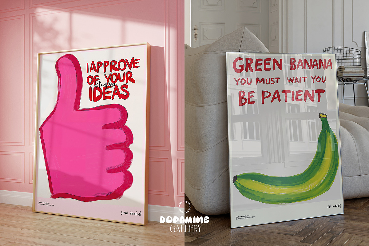 Dopamine Gallery 2, a Graphic by Wall Art Print Studio (Photo 5 of 14)