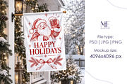 Garden Flags Yard Banner Mockups, a Household Mockup by Mie Mockup Studio (Thumbnail 3 of 8)