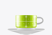 Ceramic Coffee Cup Mockup, an Advertising Mockup by OneVectorStock (Thumbnail 7 of 10)