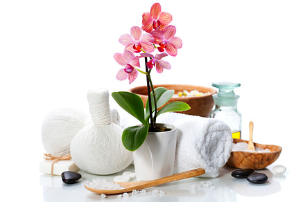 Spa composition containing aroma, aromatherapy, and aromatic, a Health & Medical Photo by Natalia Klenova's Shop