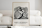 Minimalist contemporary curved Picas, an Illustration by CreationArt (Thumbnail 1 of 4)